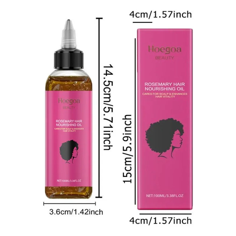 Aceite Capilar Nutritivo Hoegoa Rosemary 100ml