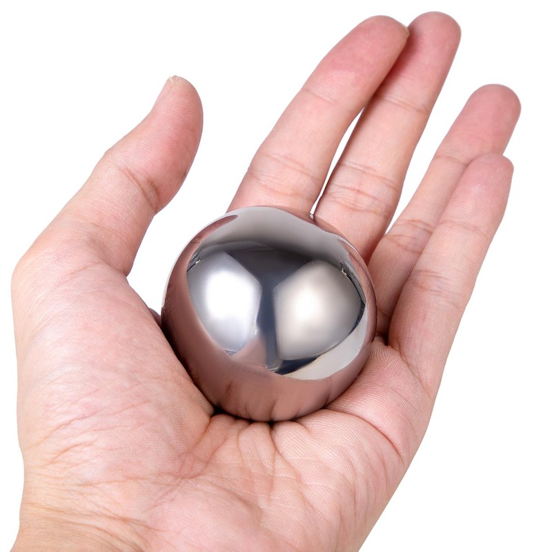 2PCS 1-1/2" Inch Diameter Hardened Chrome Solid Steel Bearing Balls(38.1mm)