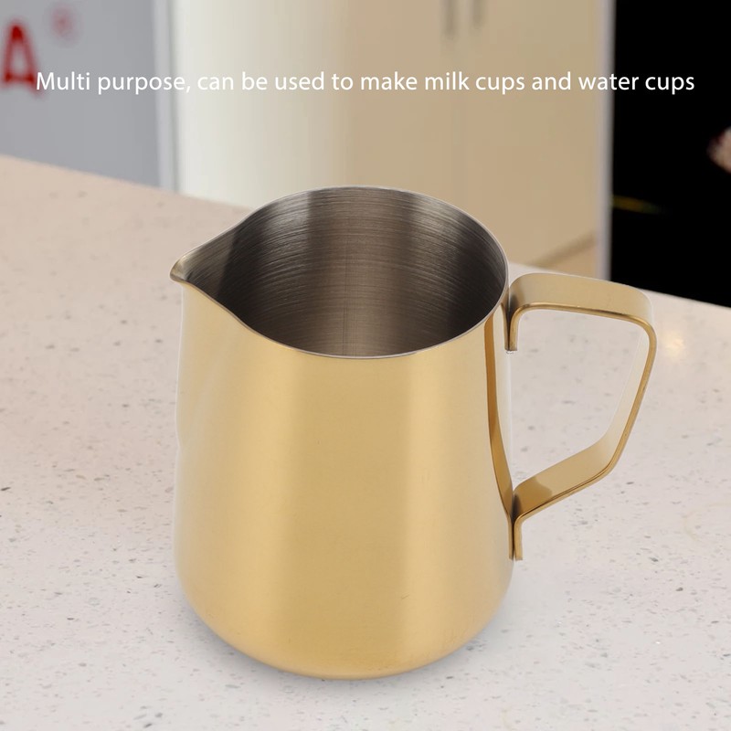 Milk Frothing Pitcher Stainless Steel Milk Jug Coffee Frothing Pitcher