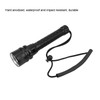 QS‑42 Diving Flashlight Underwater Diving Light 100m Depth Waterproof Torch