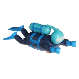 Aurora® Toys Engaging Wind-Up Diver Toy - Endless Fun - Screen-Free Entertainment - Blue 3.5 Inches