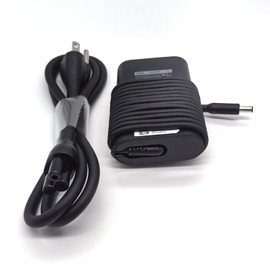 Dell 45W 4.5mm tip Laptop Charger,XPS 9360 9370 9380 AC Adapter,Latitude 3310 2 in 1 7350 3400 3500 AC Charger, Black, LA45NM131