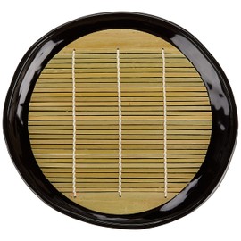 Yamazaki Mataichi Shoten Buckwheat Plate, Hakusan, Tamari