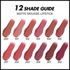 FOCALLURE Velvet Matte Liquid Lipstick, Satin-Finish, High Pigmented Lip Color,