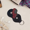 Guitar Picks 0.73mm Medium 6 Pack - Black Red American