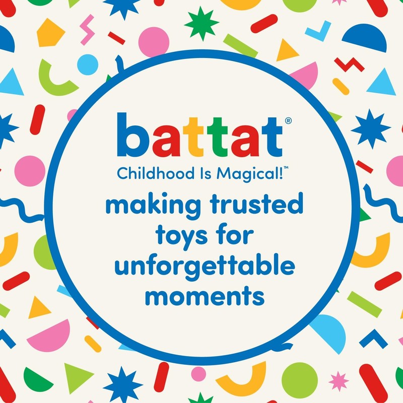 Battat – Wooden Activity Walker – 9 Educational Activities –