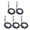 5PCS Approach Sensor M12 X 1 Non Embedded IP65 Waterproof