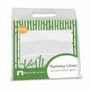 More of Me to Love Bamboo Tummy Liner, Medium, White,