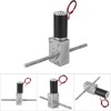 24V Double Shaft Metal Gearbox Turbo Worm Speed Reduction Gear