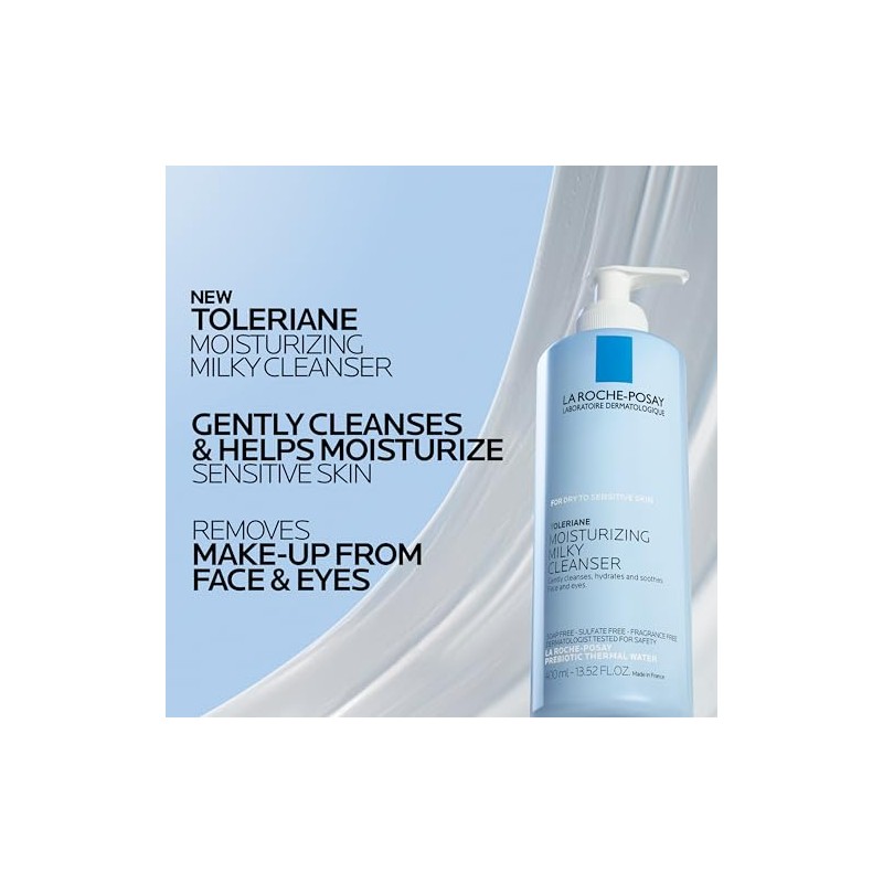 La Roche-Posay Toleriane Dermo-Cleanser Women's Cleanser, 13.5 Ounce