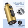 iVIGA Faucet Sprayer Head Replacement: Stainless Steel Gold 3 Function