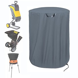 TORUTA Wood Chipper Shredder Mulcher Cover - 33" x 45" (600D Heavy-Duty Oxford Cloth) Waterproof, Sun-Proof, dust-Proof Protection - Grey