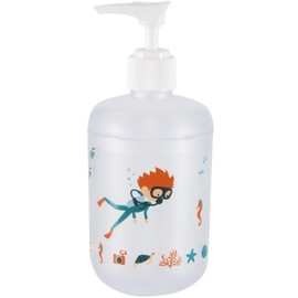 Spirella Fun Collection Soap Dispenser, Diameter 7.1 x 16.2 (0.25 L), Polystyrene, Multi-Colour