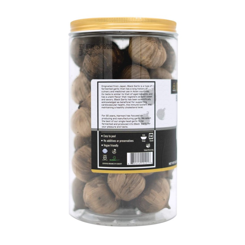 USDA Organic Black Garlic 453g Black Pearl Garlic Jar 1LB