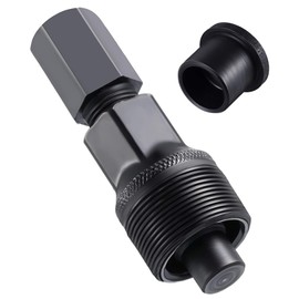 Crank Puller for Bicycle, Bicycle Crank Puller, Bottom Bracket Bicycle Crank Puller, Compactor, Crankset Tool, Crank Arm Pull, for Bicycle Pedal Thread Crank Maintenance Remover (Black)