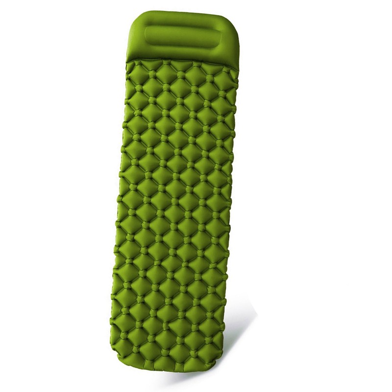 Camping Mat Inflatable Sleeping Pad Moistureproof Air Mattress Cushion Sofa