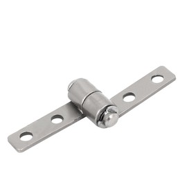 Sourcingmap 0.1Nm Iron Nickel Plated Torque Type Friction Positioning Hinge Silver Tone