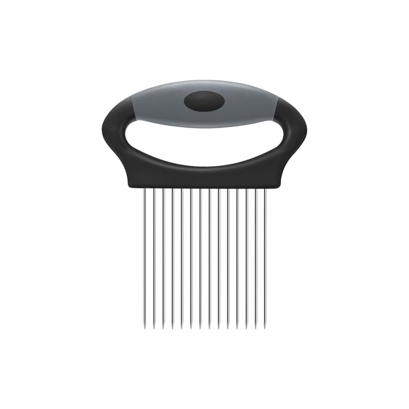 Large Onion Slicer Holder, Stainless Steel Onion Holder for Slicing,