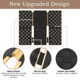 BoxLegend Shirt Folder V7 Metal for Wear Resistance Clothes Folding Board Storage Tshirt Folder Board Metal Edging and Joints Laundry Folding Board Black