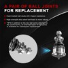 2-4" Lift Front Upper Control Arms w/Ball Joints Compatible with
