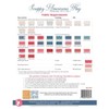 Riley Blake It's Sew Emma Scrappy Americana Flag Quilt Pattern