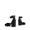 DREAM PAIRS DREAM PAIRS Womens Low Heel Pump Shoes, Black/Pu