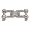 304 Stainless Steel Double Jaw Shackle Rustproof Universal Jaw Anchor