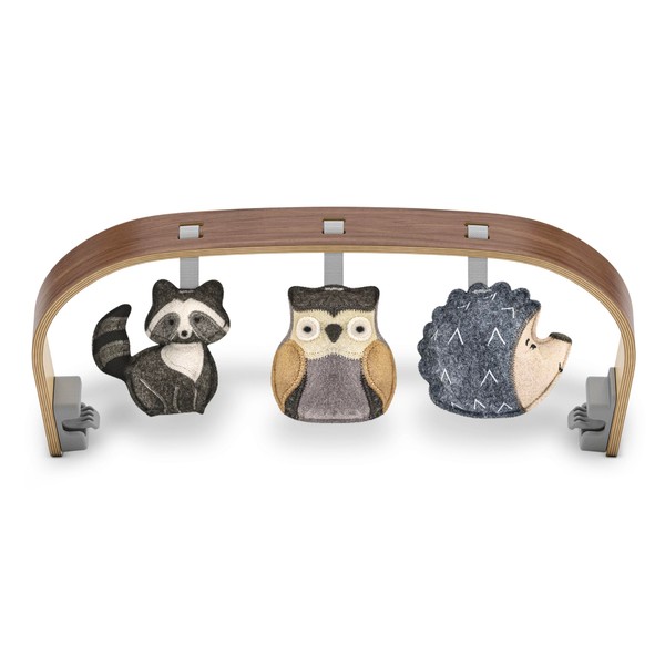 UPPAbaby Mira Forest Fun Toy Bar/Easily Attaches to Baby Bouncer/Sensory