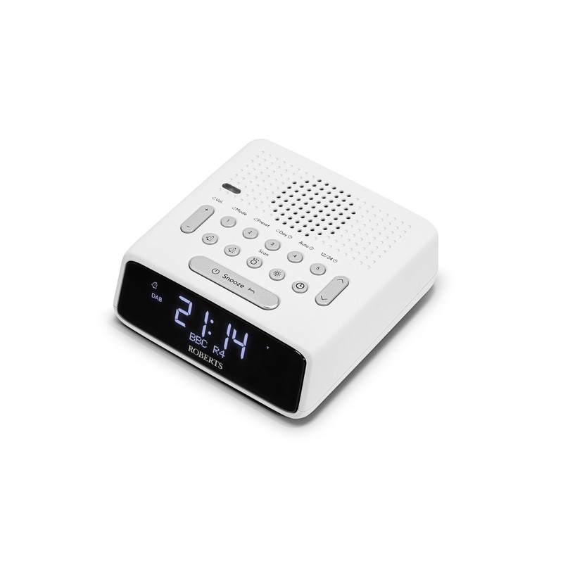 Roberts ORTUSDAB FM/DAB/DAB+ Bedside Alarm Clock with large LCD VA
