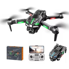v180 Pro Drone 4k Drone V186 PRO con cámara de videos HDR 8K DUAL, 7.05 Oz Mini DRONE