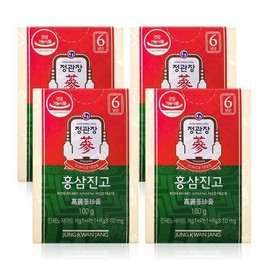 Guangdong 정관장 정관장 홍삼진고 100g x 4박스 WYS Jeonggwanjang Red Ginseng Extract 100g x 4 Boxes WYS