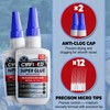 Wood Super Glue 113.6 Gram 4oz, Clear Instant Medium Cyanoacrylate