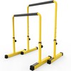 Synergee Dip Bar Yellow. Adjustable Dip Station from 30” –