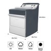 2Pack Washing machine cover,Fit for Outdoor Top Load and Front