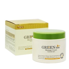 Morning Dew Green Tea Massage Cream 450ml / 아침이슬 녹차 맛사지크림 450ml
