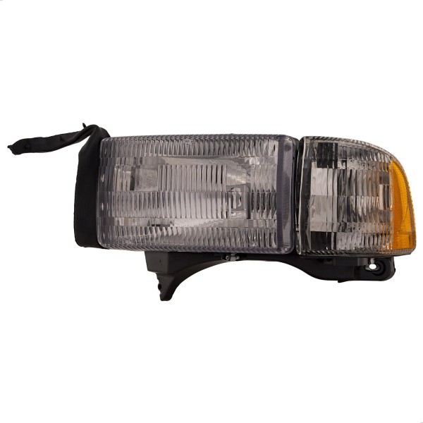 Uzooka Left Driver Side Headlight Fits 94-02 Dodge Ram 1500