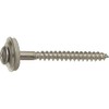 Wood Screws with Washers TX20 A2 KP-100