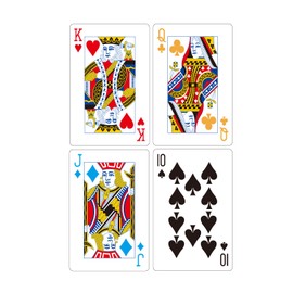 Poker Cards 4 Color