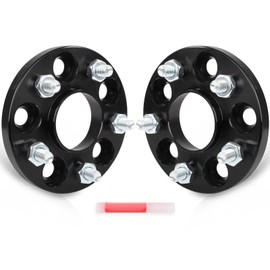 ALEGE Wheel Spacers 15mm 5x108 Bore 63.4mm Studs 12x1.5 5Lug Wheel Spacers Adapters Fit for for Ford Escape for Ford Fusion for Ford Bronco Sport for Ford C-Max Focus Freestar Taurus(2PCS)