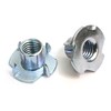 3/8"-16 T-Nuts | 100pc | by Bolt Dropper, Pronged Tee
