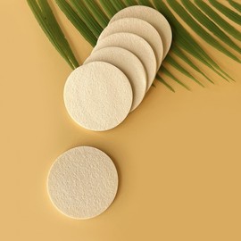 IA 407 Round Puff Flesh Color 3ea