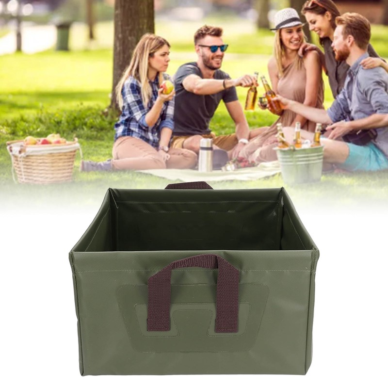 Collapsible Bucket Multifunctional Portable Lightweight Large Capacity Foldable Bucket for