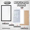 DoubleFill 6 Pcs 11x22 in Newspaper Frame with Mat Assorted