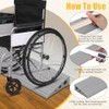 Threshold Ramp 100 x 6.5 x 1 cm, PVC Wheelchair