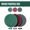 Pack of 9 Velcro Sanding Fleece, 3 Sanding Sponge 100