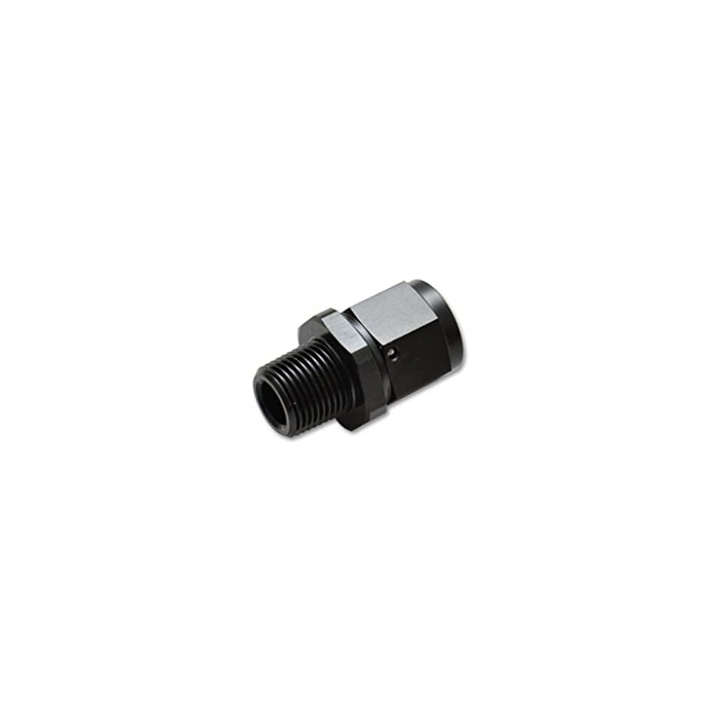 Vibrant For 8AN to 3/8in NPT Female Swivel Straight Adapter