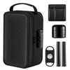 Enbagold Smell Proof Bag with Lock, Smell Proof Container Stash