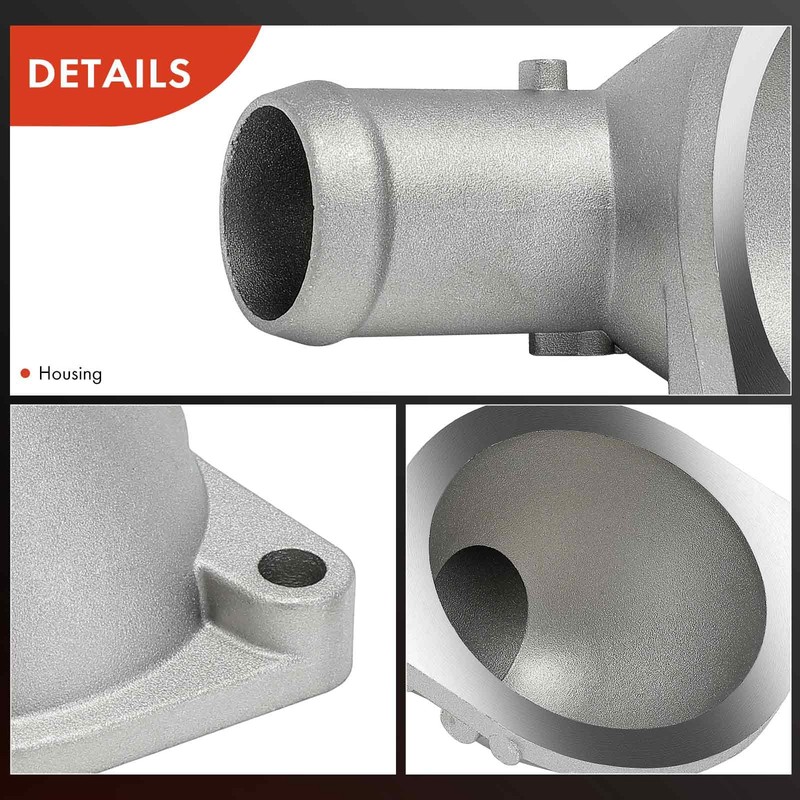 A-Premium Engine Coolant Thermostat Housing Assembly Compatible with Honda Accord