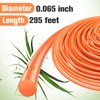 PLUSINTO String Trimmer Line .065", 295 Feet Weed Eater String,