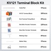 KV121 Terminal Block Kit, 600V 32A 24-12 AWG Compact Lever